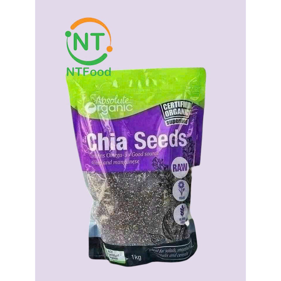 Hạt Chia Túi 1Kg NTFood - Nhất Tín Food