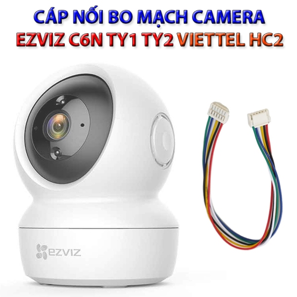 [HCM] - Cáp nguồn, mạch nguồn, vỏ nhựa, motor xoay, loa ngoài cho Camera CCTV PTZ Ezviz C6N Pro C6CN