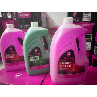  Nước làm mát động cơ ô tô  Flamingo pha sẵn đa năng màu xanh  đỏ 5 Lít F382G F382R 