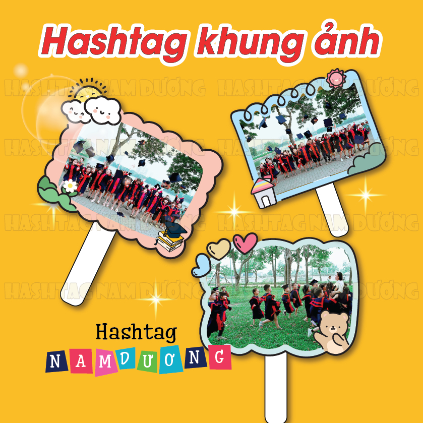 [Hoả Tốc 2H] Hashtag Khung Ảnh Trang Trí | Phụ Kiện Check-in Chụp Hình Sự Kiện, Sinh Nhật, Tiệc Cưới