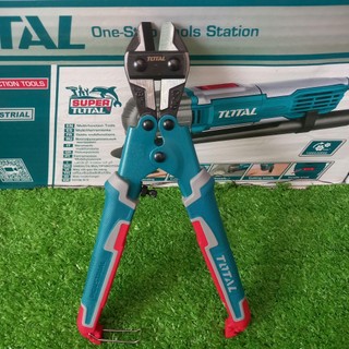 Kềm Cộng Lực Mini 8" TOTAL THT11386 - Thép Cr-Mo Siêu Cứng, Có Khóa An Toàn, Cắt Sắt Cực Ngọt