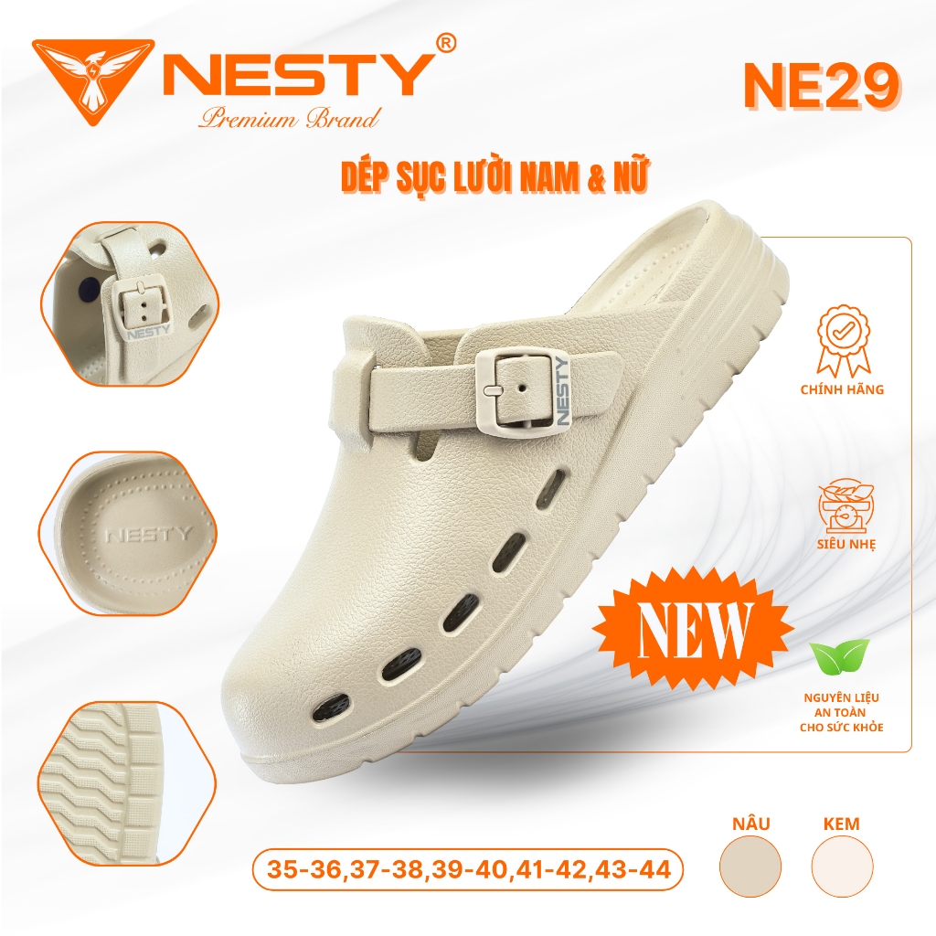 [NEW] DÉP SỤC THIẾT KẾ KHÓA TĂNG GIẢM CHÍNH HÃNG NESTY MÃ NE29