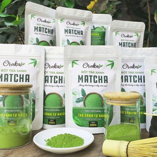 Bột matcha oraka nguyên chất làm đẹp, làm bánh, pha chế đồ uống Sản Xuất tại Thái Nguyên 100%