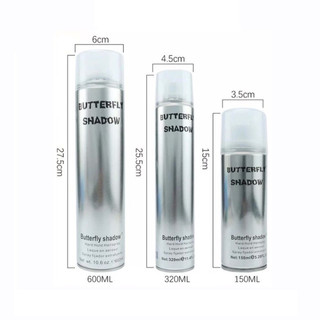 [Chính hãng] Gôm xịt tóc Butterfly Shadow  lylyga - 600ml MN12
