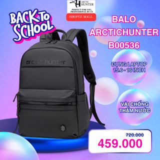 Balo laptop Arctic Hunter B00536 đựng máy tính 15.6 inch, chất liệu Oxford chống thấm nước