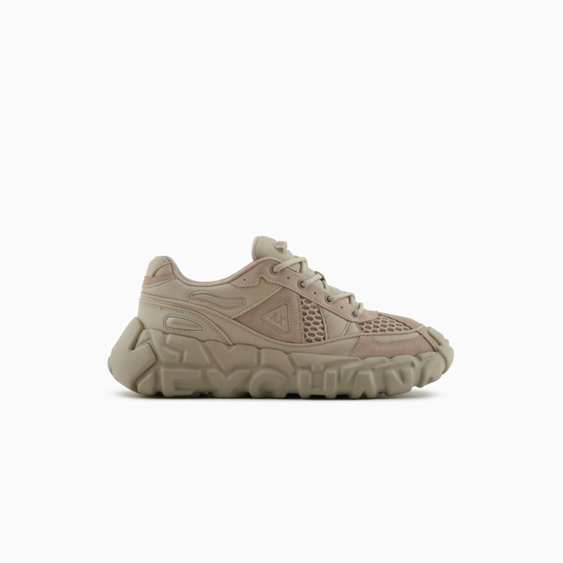 Giày Sneaker Armani Exchange A|X – Form Chuẩn, Đế Cao Su Êm, Mang Thoải Mái Hằng Ngày