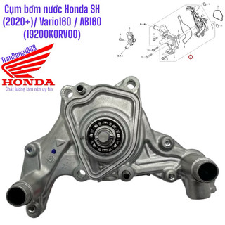 Cụm bơm nước Honda SH (2020+)/ Vario160 / AB160 (19200K0RV00)