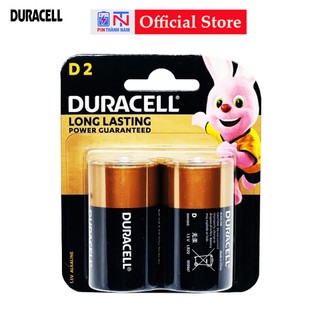 Pin Đại DURACELL Alkaline Vỉ 2 Viên Siêu Bền Cao Cấp