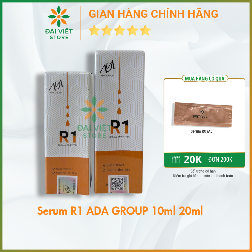 Serum R1 ADA GROU Phục Hồi Da,Làm Săn Chắc Da & Mờ Vết Nhăn