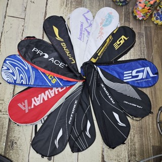 Bao vợt cầu lông đơn chính hãng Lining/Yonex/VS/Proace/Ashaway (đựng 1-2 cây)