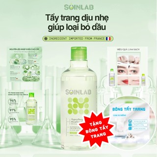 Nước Tẩy Trang Soinlab Chính Hãng 500Ml Dành Cho Mọi Loại Da Sạch Sâu Dịu Nhẹ