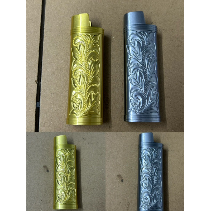 Vỏ bic hợp kim J3 khắc hoa văn