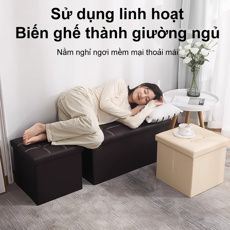 MY Ghế Hộp Đựng Đồ Đa Năng Kiêm Hộp Đựng Có Nắp, Hộp Đựng Ngồi Lên Được có thể mang giày, đứng lên | BigBuy360 - bigbuy360.vn
