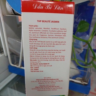 Dầu lăn tinh dầu thơm mát MINIFRESH (6ml)