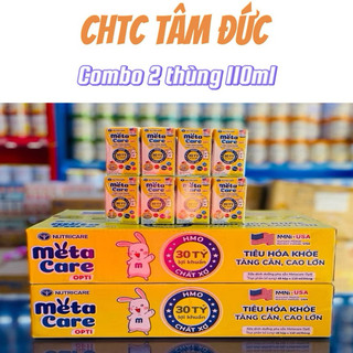 Combo 2 Thùng Sữa dinh dưỡng pha sẵn Metacare Opti 110ml