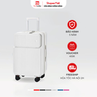 (Size 20) Vali du lịch Tresette 0021 chất liệu nhựa PC bền đẹp