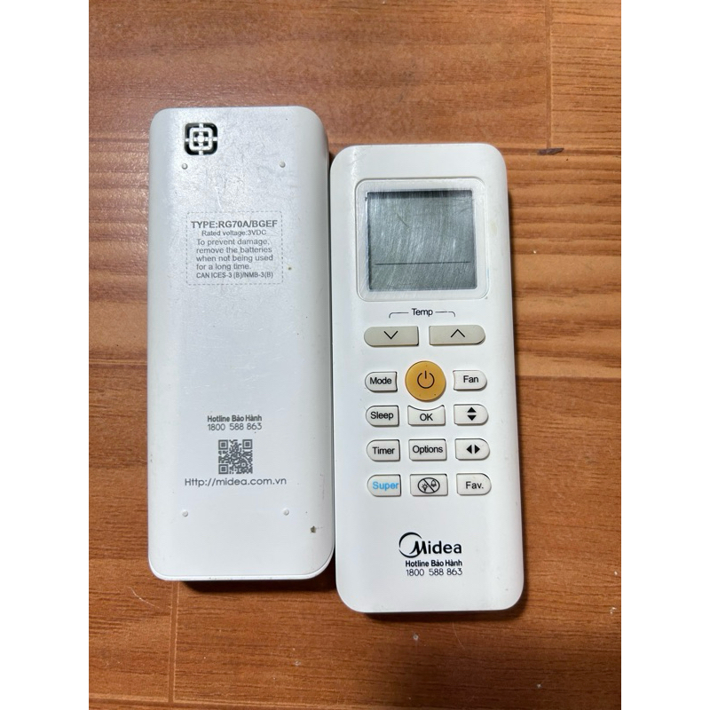 Điều khiển điều hoà MEDIA