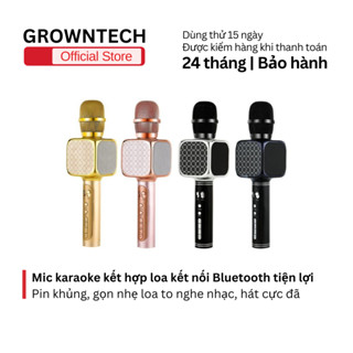 Micro karaoke có loa YS 69 kết nối bluetooth không dây pin khủng gọn nhẹ mic hát siêu hay loa to