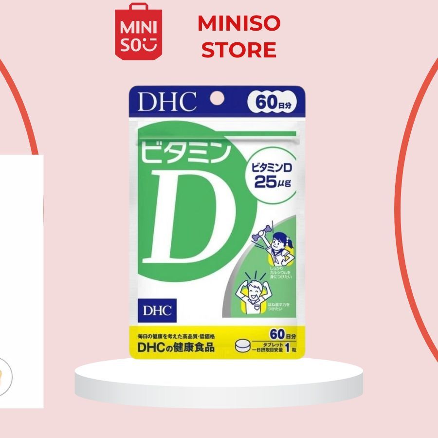 Viên uống DHC bổ sung Vitamin D 60 ngày 60 viên hỗ trợ miễn dịch, tăng cường sức khỏe
