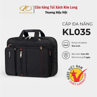 Cặp Học Sinh Đa Năng Có Ngăn Đựng Bình Nước Kim Long KL035