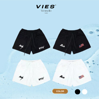 Quần Aa Stu Thêu Xù Flag Logo - Áo Thun Nam Nữ Unisex, Chất Vải Cotton Dày Mịn full tem mag