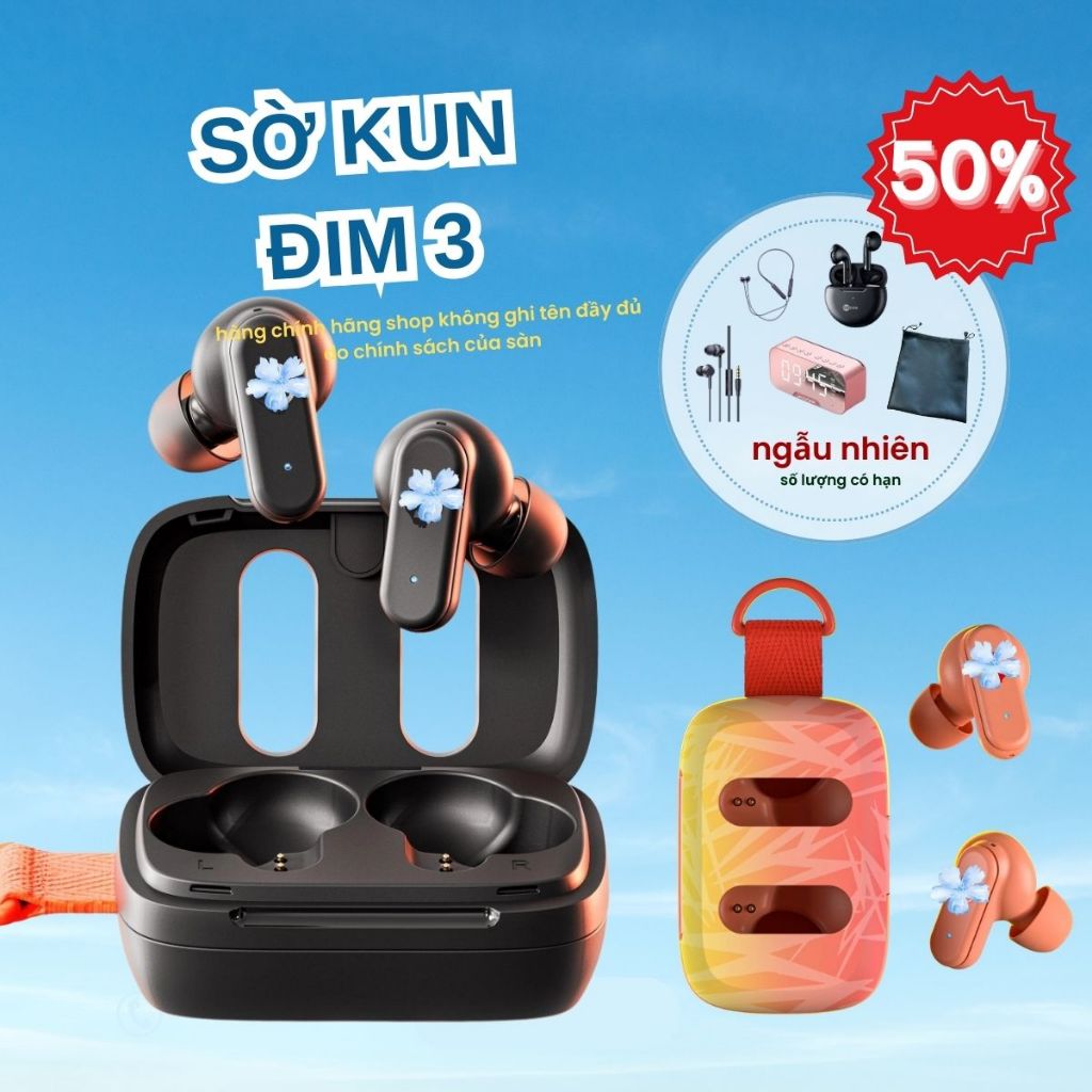 Tai nghe Bluetooth, Tai nghe Bluetooth Skuncandi Đim 3