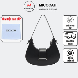 Túi MICOCAH + Hộp Quà (Túi Xách Nữ Chính Hãng MICOCAH Đeo Chéo Kẹp Nách Da Cao Cấp Cực Đẹp MC227)