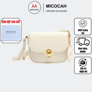 Túi MICOCAH + Hộp Quà (Túi Xách Nữ Đeo Chéo Chính Hãng MICOCAH Dáng Thời Trang Da Cao Cấp MC171)