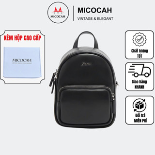 Balo MICOCAH + Hộp Quà ( Balo Nữ Mini Chính Hãng MICOCAH Trẻ Trung Chất Da Cao Cấp Cực Đẹp MC236)