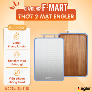  Thớt 2 Mặt Engler El8115 Chống Trượt Kháng Khuẩn Dùng Cắt Thịt Rau Riêng Biệt Dễ Vệ Sinh An Toàn Cho Sức Khỏe 