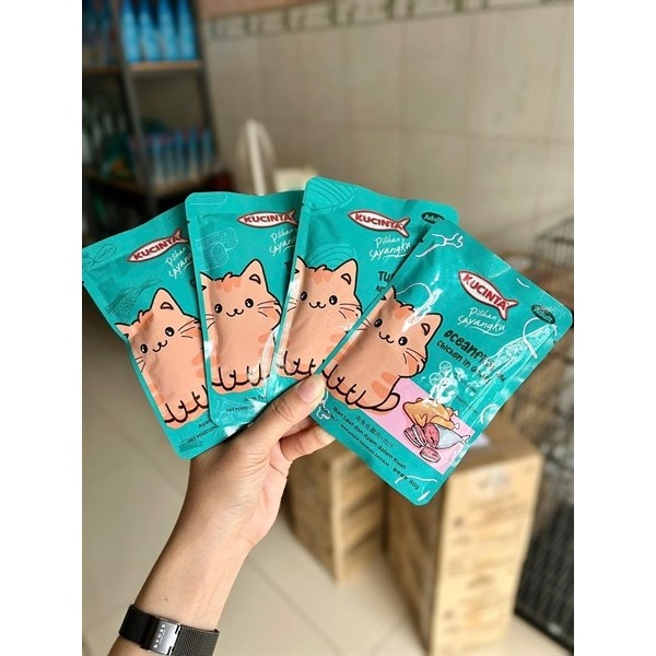 Pate Cho Mèo KUCINTA Gói 80g