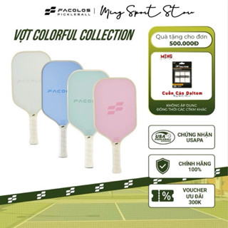 Vợt Pickleball Facolos Sport Series (Series 16MM) - Mặt Vợt Nhám, Trợ Lực Với Điểm Ngọt Lớn