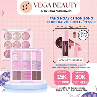  Bảng phấn mắt DASIQUE Shadow Palette 7g 9 ô và 18 ô nhiều màu xinh xắn cho makeup look trong trẻo 