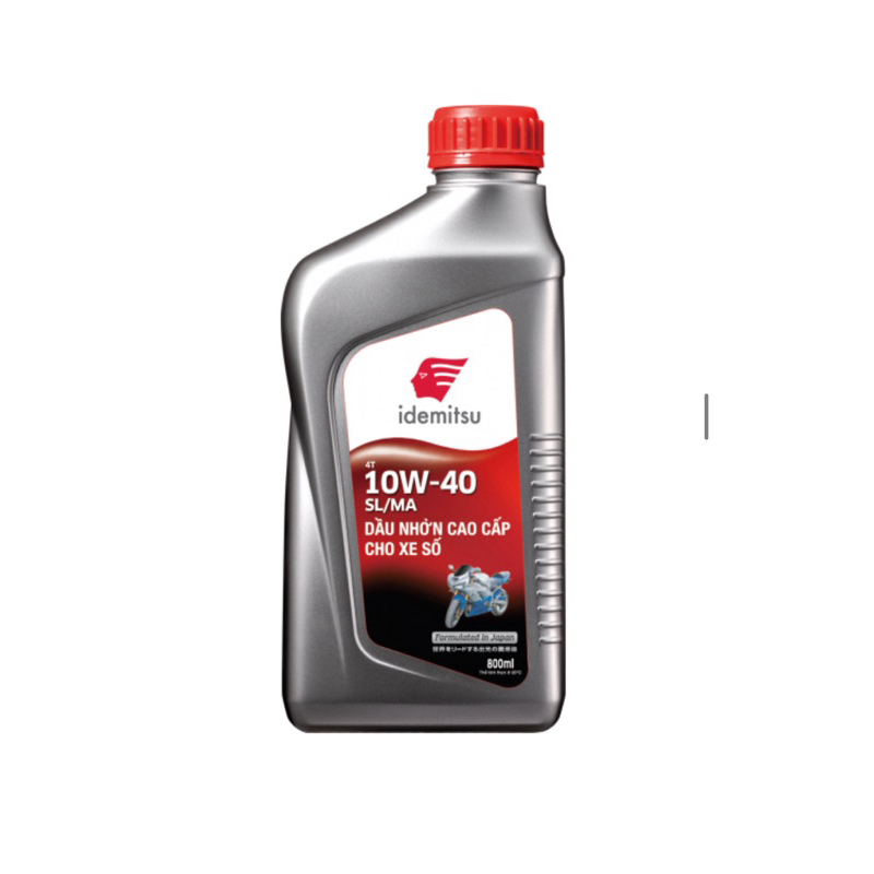 Dầu nhờn cao cấp cho xe số 10W-40 ( IDEMITSU 4T SL/MA 10W-40)
