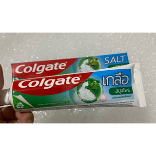   Chuẩn Thái  Kem Đánh Răng Colgate Thái Lan Muối Thảo Dược Xanh Dương cao cấp 150g 