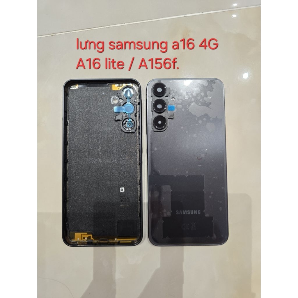 Lưng samsung a16 / A156f / a16 lite / A16 4G  Zin