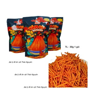  10 gói snack bim tăm cay bà tuyết thơm ngon chất lượng cao - đồ ăn vặt ngon rẻ 