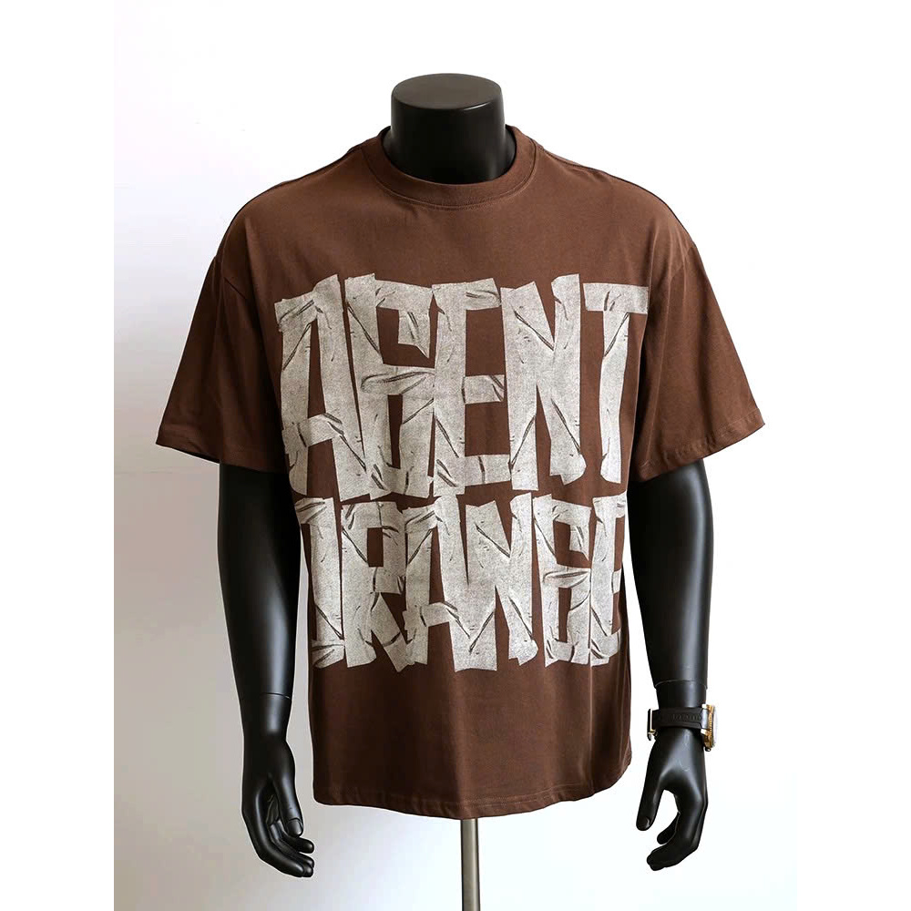 Áo thun Stee Cổ tròn AGENT Localbrand ITAYCLOTHINGI Unisex Menwear Cotton