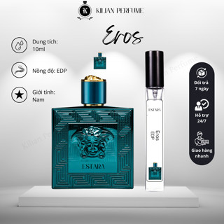 Nước hoa nam Eros ESTARA, nước hoa nam chiết 10ml mùi hương đầy nam tính và mạnh mẽ - Kilian Perfume