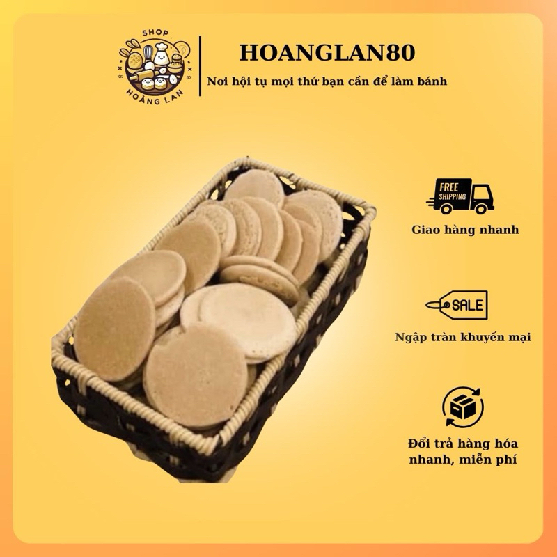 Đế Bánh Đồng Tiền 100g
