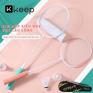  Vợt Cầu Lông FENZAN KEEP Sét 2 Cây Có Nhiều Màu Sắc Siêu Nhẹ Căng Sẵn Cước Kèm Túi Đựng Xịn Xò 
