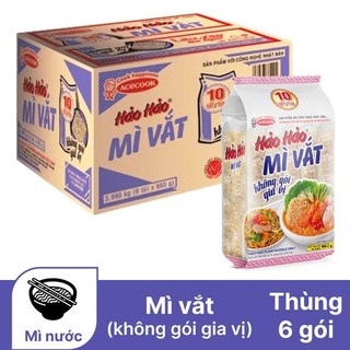    Thùng 6 túi   Mì vắt Hảo Hảo 665g 