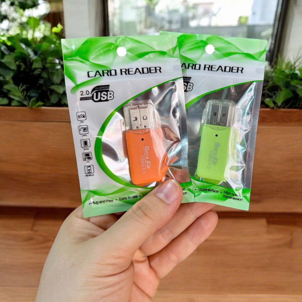 Đầu lọc thẻ nhớ Micro SD USB 2.0 loại nhựa