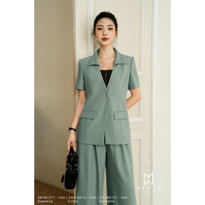 Set Vest Blazer Hè Nữ MY WAY Công SỞ cao Cấp 2MVB1377 - XA0 #2MATB518 - DE0 #2MQB0177 - XA0