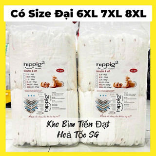 [HCM] Combo 50-100 Miếng Tã, Bỉm HIPGIG A Quần/Dán TrầnFREESHIP Bỉm Xuất Nhật NANO/HANA/HIPGIG Size M/L/XL/XXL/XXXL