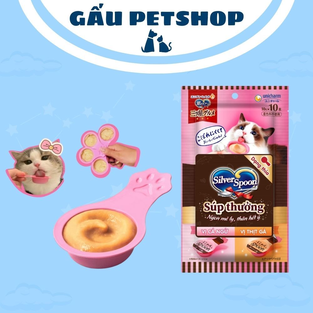 Súp Thưởng Silver Spoon Dạng Thìa Mix Vị