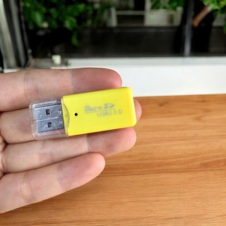 Đầu lọc thẻ nhớ Micro SD USB 2.0 loại nhựa