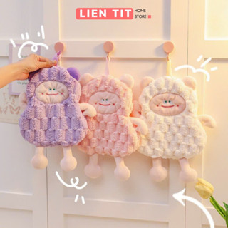  Khăn Lau Tay Treo Tường 2 Lớp Siêu Thấm Hút Tiện Lợi Khăn Lau Tay Lau Bếp Đa Năng Nhiều Mẫu Đáng Yêu 