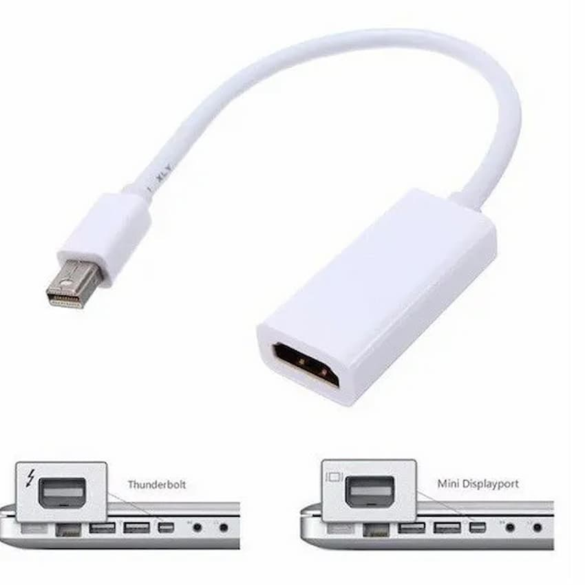 CÁP CHUYỂN ĐỔI MINI DISPLAY PORT to HDMI - CÁP CHUYỂN ĐỔI TỪ CỔNG DISPLAY PORT MINI SANG CỔNG HDMI