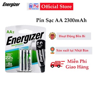 Pin Sạc AA Energizer 2300mAh Vỉ 2 Viên Chính Hãng